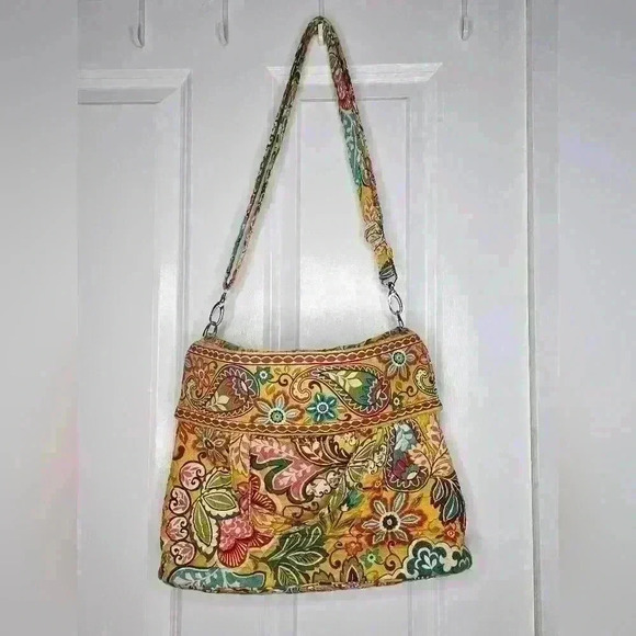 Vera Bradley Retired Convertible Crossbody Provencal - Picture 2 of 9